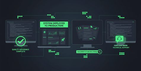 Panel de control de calidad y despliegue a producción